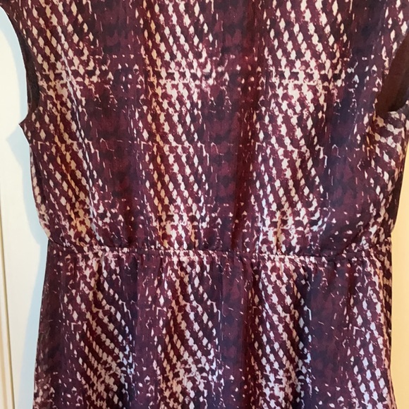 Converse All Star Maroon & Tan Snake Patter Dress - Picture 11 of 13